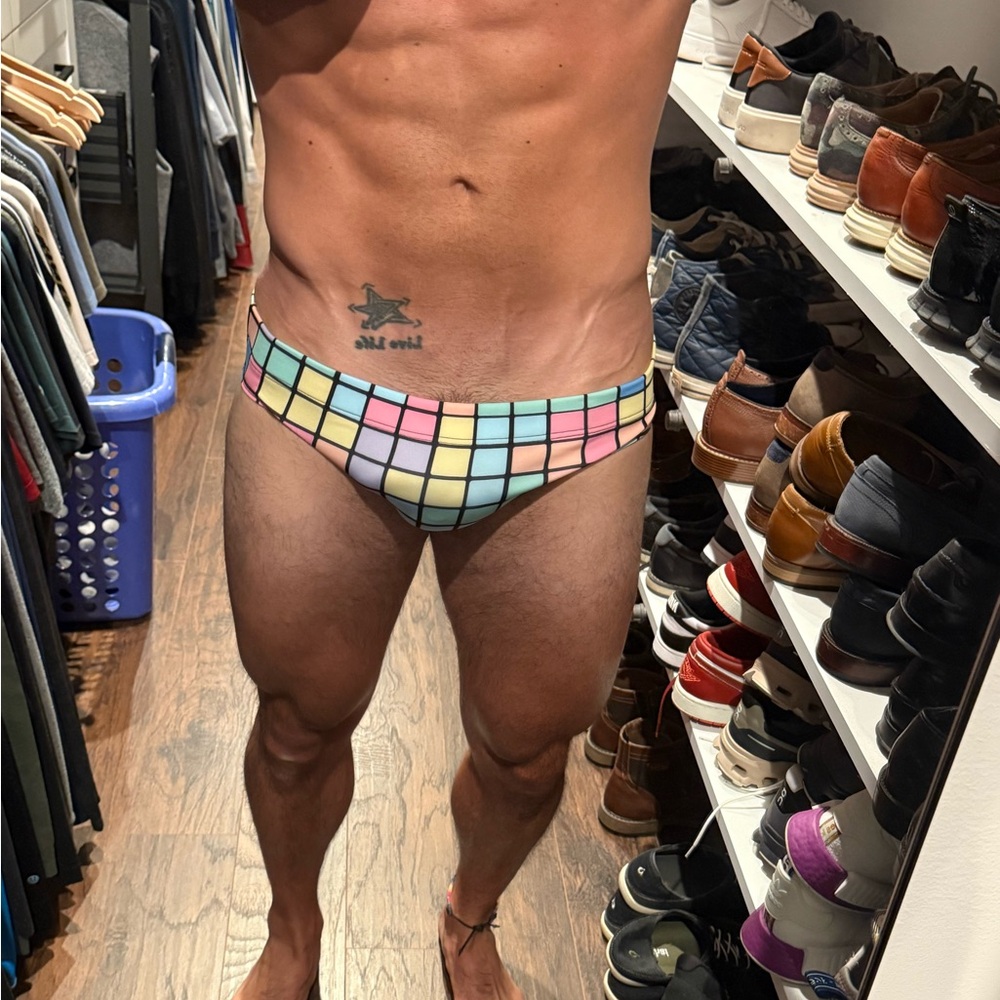 Multicolor Men's Swim Briefs